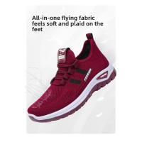 Zapatos deportivos transpirables a la moda para mujer, calzado informal de corte bajo para primavera, nuevo estilo, plantilla de EVA cómoda superior de malla - details 2