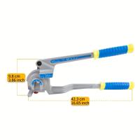 Doblador de Tubos de Aleación 3-en-1 - Herramienta Manual de 0-180° para Tubos de 1/4", 3/8", 1/2", Perfecto para Reparación de Aire Acondicionado, Diseño Duradero y Resistente al Desgaste, No Requiere Batería - details 1