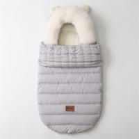 Sacos de dormir impermeables para cochecito de bebé, sobre grueso cálido para recién nacido, Invierno - details 11