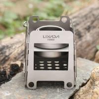 Lixada Estufa de Camping Plegable de Madera de Titanio Ultra Ligera Cocina de Picnic Portátil para Exteriores - details 15