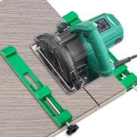 Abrazadera de posicionamiento de mano duradera, ABS ligero, Clip de fijación rápida, guía de Base, máquina cortadora de guía de borde azul - details 5