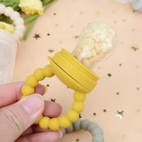 Chupete para bebé, alimentador de frutas, bolsa de malla de silicona para bebé, chupete, alimentador de frutas y verduras de calidad alimentaria, juguetes para la dentición de niños pequeños - details 10