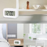 Reloj despertador Digital LED para el hogar y la Oficina, dispositivo electrónico de escritorio con pantalla, retroiluminación - details 7