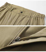 Pantalones de trabajo tipo cargo ligeros e impermeables, secado rápido, bolsillos para senderismo, pesca, carreteras, camping - details 12