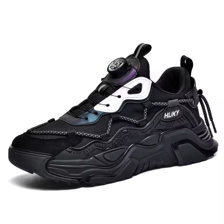 Zapatos de hombre transpirables de malla, deportes de moda versátiles para correr zapatos casuales para papá - 1