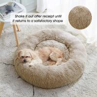 Súper cama cálida para gatos, nido de felpa suave y larga, cojín de cesta para perros, esterilla para dormir - details 2