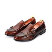 2025 zapatos puntiagudos de cuero de negocios, zapatos de vestir de fiesta para hombre talla Oxford - details 8