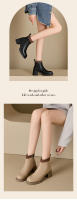 Botas Chelsea de tacón alto Botas de plataforma ajustadas para mujer - details 2