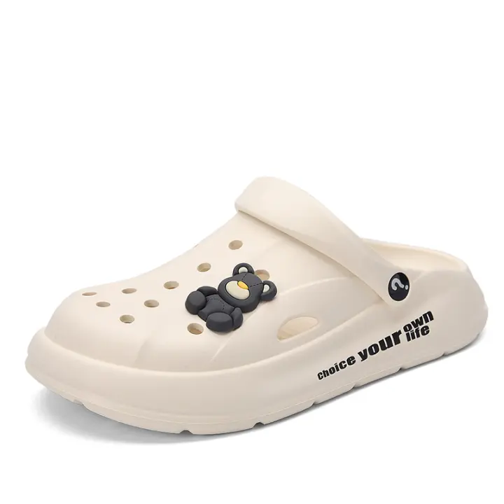 Zuecos de EVA no estándar para hombre, sandalias de arena huecas antideslizantes para exteriores, zuecos para el hogar - 1