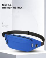 Bolso de Cintura Impermeable with Cierres de Cremallera para Viajes Bolsa de Dinero para Excursiones Material de Tela Oxford - details 0