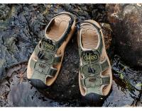 Sandalias De Verano Para Hombre, Zapatos Informales De Cuero Para Hombre, Sandalias Transpirables Para Exteriores Para Hombre, Zapatos De Playa, Zapatillas, Zapatos Romanos De Moda - details 30