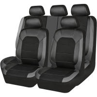 Funda universal para asiento de coche de cuero PU, lona duradera, cojín y funda para asiento, protección completa, 9 unidades por juego - details 17