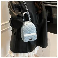 2025 nuevo Xiaoxiangfeng rombo cadena mochila bolsa mujer simple usted portátil pequeña mochila - details 27