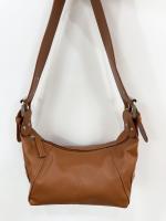 Bolso bandolera de cuero con cremallera, estilo retro europeo y americano, nuevo. - details 32