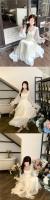 Vestido de Luna Blanca Suave Diseño de Boda de Verano Ligero con Cintura Oculta - details 4