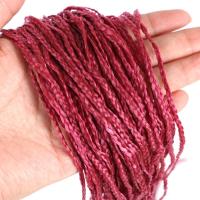 24 hebras/lote de extensiones de cabello con trenzas Zizi senegalesas largas, trenzas en caja de color marrón, pelo trenzado de ganchillo sintético gris - details 18