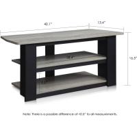Centro De Entretenimiento, Roble, Roble Francés Gris, 107 cm - details 2