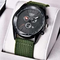Relojes baratos de marca XINEW de lujo de primera calidad para hombres, reloj de pulsera de cuarzo con fecha militar deportiva sencilla y banda de nailon informal a la moda para estudiantes Montre Homme - details 3