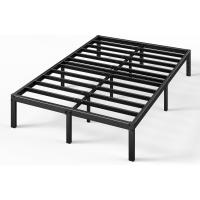 Marco de Cama de Metal Negro (160 x 200 cm Altura 36 cm Almacenamiento Bajo de la Cama) - details 10