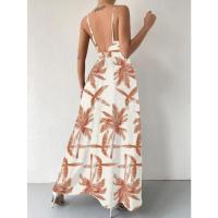 Vestido de novia floral francés para mujer, verano 2024, elegante estilo bohemio vintage con cintura ceñida, hasta la rodilla. - details 6
