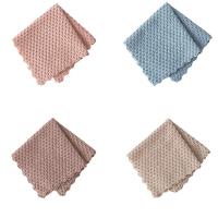 1 Uds. Suministros de cocina, toalla de limpieza, trapo de limpieza multifunción súper absorbente, paño de poliéster/Nylon, cocina antigrasa - details 2