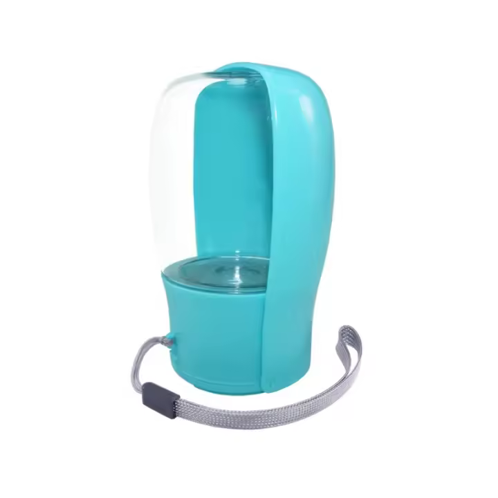 Botella de Agua Portátil para Mascotas al Aire Libre Taza de Agua Plegable para Perros y Gatos - 1