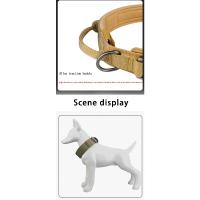 Collar táctico de nailon con hebilla de Metal para perro, Collar transpirable para entrenamiento de perros medianos y grandes, productos para mascotas al aire libre - details 5