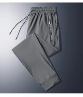 Pantalones de Seda Helada de Verano para Hombre Ropa de Trabajo de Estilo Holgado - details 15