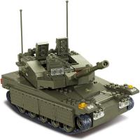 Juego de bloques de construcción de tanque Merkava, 344 piezas - details 0