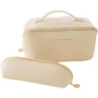 Bolsa de Maquillaje para Mujer Juego de Necesidades Organizador de Maquillaje con Compartimentos - 1