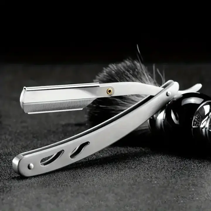 Soporte para Maquinilla de Afeitar de Acero Inoxidable Multicolor Duradero, Elegante, Ideal para Afeitado de Barba de Hombre Accesorios de Cabello - 1