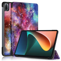 Funda de cuero en pulgadas, tapa dura con triple soporte, para Xiaomi Mi Pad 5 Pro, tableta - details 25