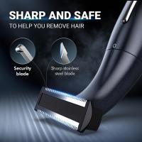Recortadora de pelo corporal para hombres, juego de Afeitadora eléctrica 4 en 1, recortadora de barba multifuncional, regalo de vacaciones para él - details 3