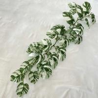 Boda falsa glicina plantas simuladas impresas en 3D, espalda de tortuga de plástico, hojas de manzana verde de bambú, decoración del hogar - details 32