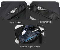 Bolso de mensajero para gimnasio para hombre, bolso de hombro con almacenamiento grande, Retro, para viajes, compras, negocios, bandoleras, paquete de viaje multifuncional - details 7