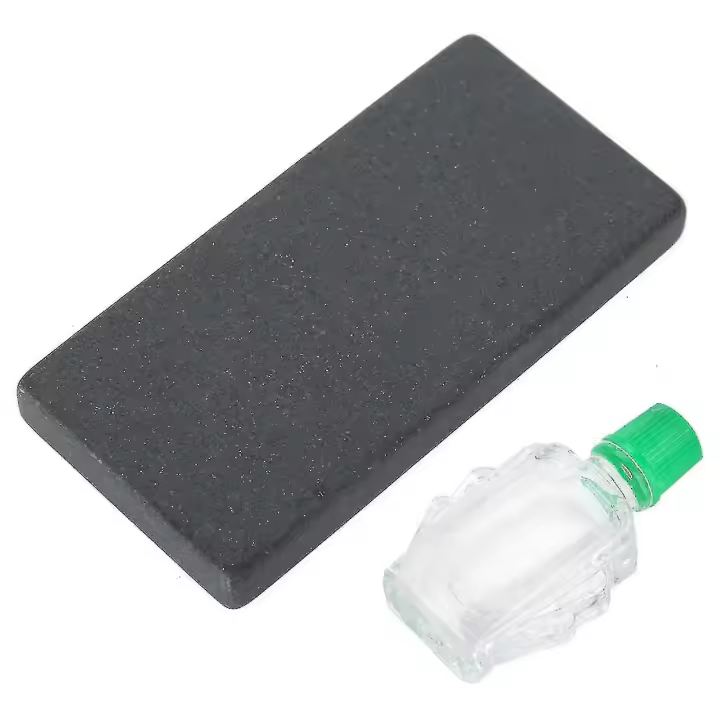 Kit de Prueba de Acido de Joyería de Plata Platino Oro Herramienta de Piedra de Tacto Práctica para Decoración de Paredes - 1