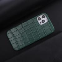 Funda de teléfono de cuero con textura de cocodrilo negro para iphone15 14 14ProMax 14Plus 13Promax 13 12 11, funda trasera de lujo a prueba de golpes - details 8