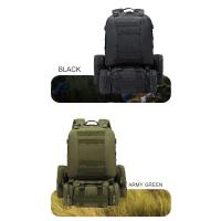 Mochila táctica de 50L Impermeable, para hombre, ideala para senderismo, escalada, pesca, portátil para ordenador de viaje - details 10