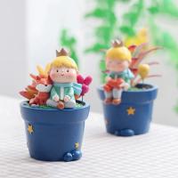 Maceta de resina para plantas suculentas, adorno de jardín de hadas, figuritas decorativas, Decoración de mesa para el hogar - details 3