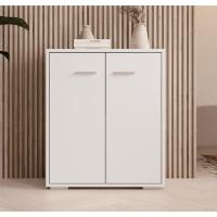 Mueble aparador Lander para salón moderno, blanco mate, 60x71x30 cm - details 4