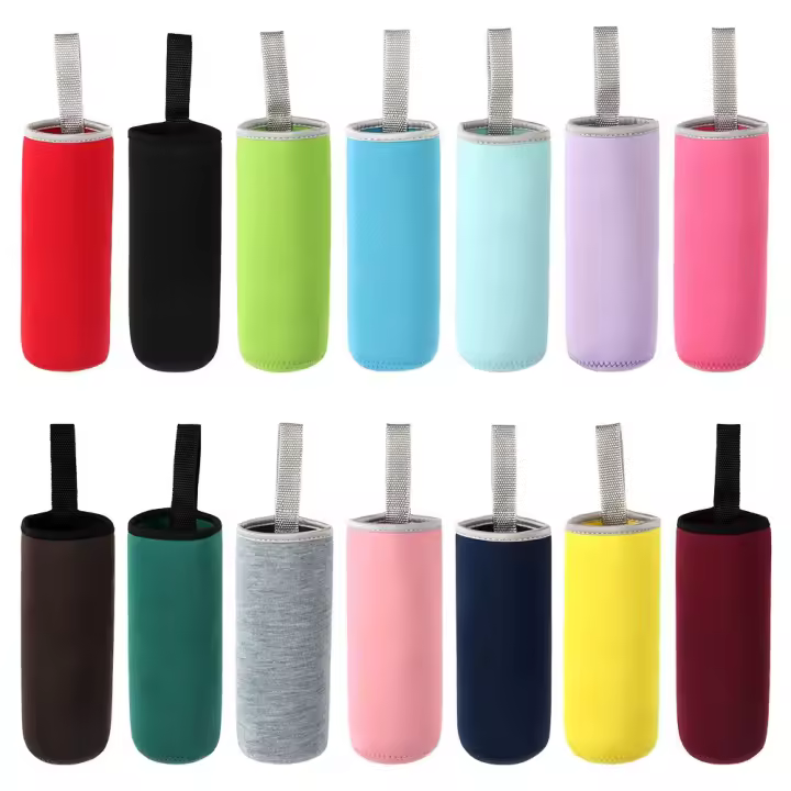 Bolsa portátil para deportes al aire libre, funda para botella de agua, funda para botella de vidrio, funda para taza de vacío, funda para botella de agua - 1