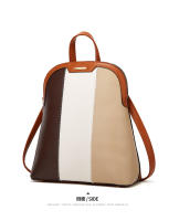 Set de Mochila de Cuero de Moda para Mujer Bolso de Hombro de Cuero con Tarjetero - details 9