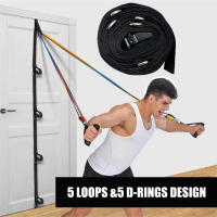 Correa de anclaje de puerta ProCircle para gimnasio en casa, cinturón de banda de resistencia para entrenamiento multipunto para fuerza de brazos, impuestos básicos - details 4