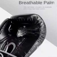 6/10/12/14Oz Niños Adultos Bo Transpirable Profesional Sanda Muay Thai Fighting PU Guantes de entrenamiento - details 5