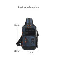 Bolsa de Llevamiento Impermeable para Hombres Bolsa de Hombro de Gran Capacidad Bolsa de Pesca - details 11