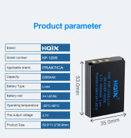 HQIX para cámara Praktica 20-Z35S 18-Z36C NP-120/B cargador de batería - details 4
