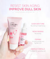 LAIKOU Sakura-Juego de cuidado de la piel, limpiador Facial, crema Facial, esencia, crema para ojos, producto para el cuidado de la piel, Kit de 4 Uds. - details 4