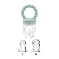Chupete para bebé, alimentador de frutas, bolsa de malla de silicona para bebé, chupete, alimentador de frutas y verduras de calidad alimentaria, juguetes para la dentición de niños pequeños - details 4