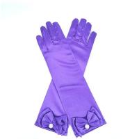Guantes de Satén para Niñas Accesorio de Princesa para Fiesta de Cumpleaños o Halloween - details 14