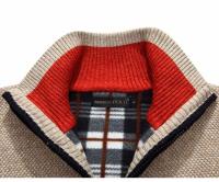 Cárdigan de suéter de lana para hombre de invierno, chaqueta de suéter cálida, chaqueta de punto para ropa de hombre - details 16
